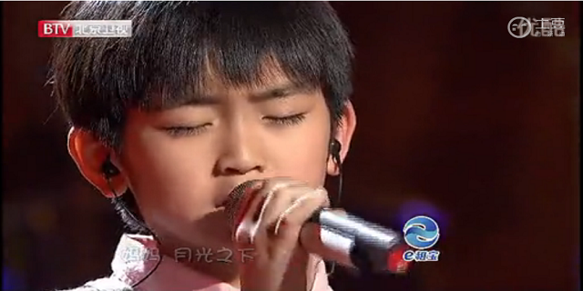 8歲周安信　唱《天之大》感動全場