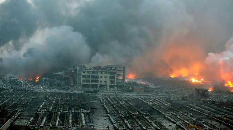 （更新）相当于21吨黄色炸药威力！天津仓库爆炸造成44人死亡、500多人受伤