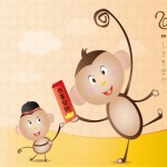 猴年新春賀喜 2月份 電腦/手機桌布下載