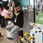 CEATEC 2016 ：让行动不便者或不方便到场者也能仿佛置身其物中，株式会社海马结合体感与 VR 的机器人 Dalek