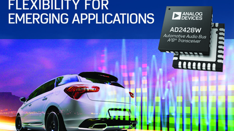 ADI強化型A2B收發器為新興應用提供無與倫比的彈性