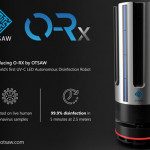 使用OTSAW UV-C LED消毒防疫機器人成功檢測首個活的冠狀病毒樣本