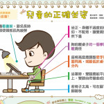 兒童的正確坐姿｜全民愛健康 坐姿篇1