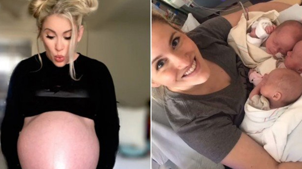 懷雙胞胎時又受孕 美年輕三胞胎媽 吸引百萬粉絲見證上帝的美妙計畫