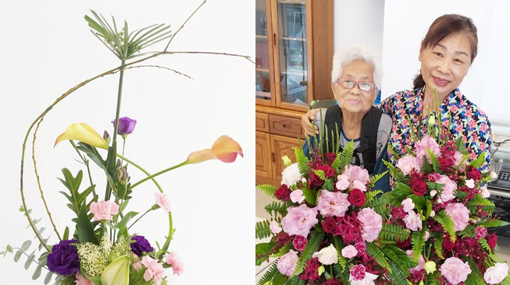 因阿嬤美好典範認識神　花藝教授攜手教會用「花」攻進社區，9旬學員也來圓夢！