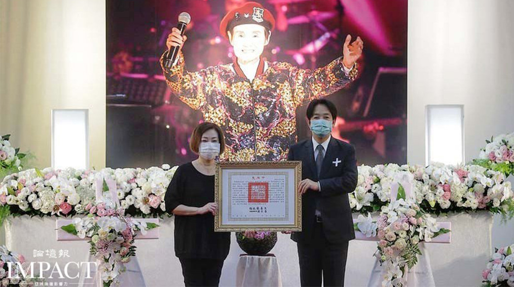 5歲就用歌唱恩賜祝福人！「國寶歌王」文夏安息禮拜 副總統頒褒揚令引提摩太後書致敬