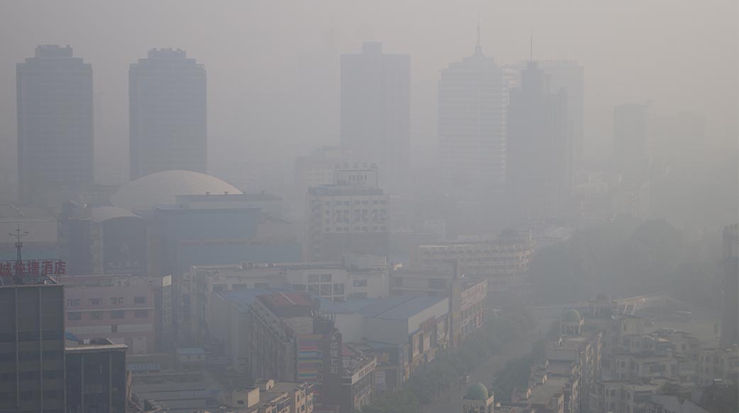 空气 大气的 建筑 汽车 中国 城市 污染 脏 霾 高层 污染 烟雾 街头 交通
