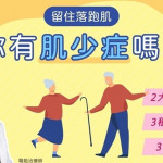 留住落跑肌，你有肌少症嗎？３種方法自我檢測