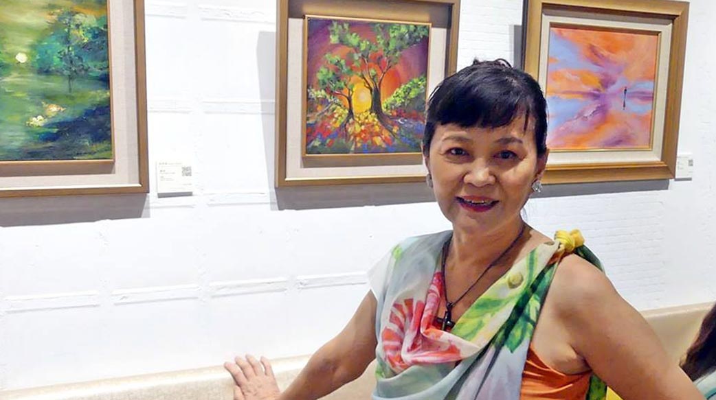 昔影視明星程秀瑛，用「畫」「話」上帝的恩典：一切祂早安排好！