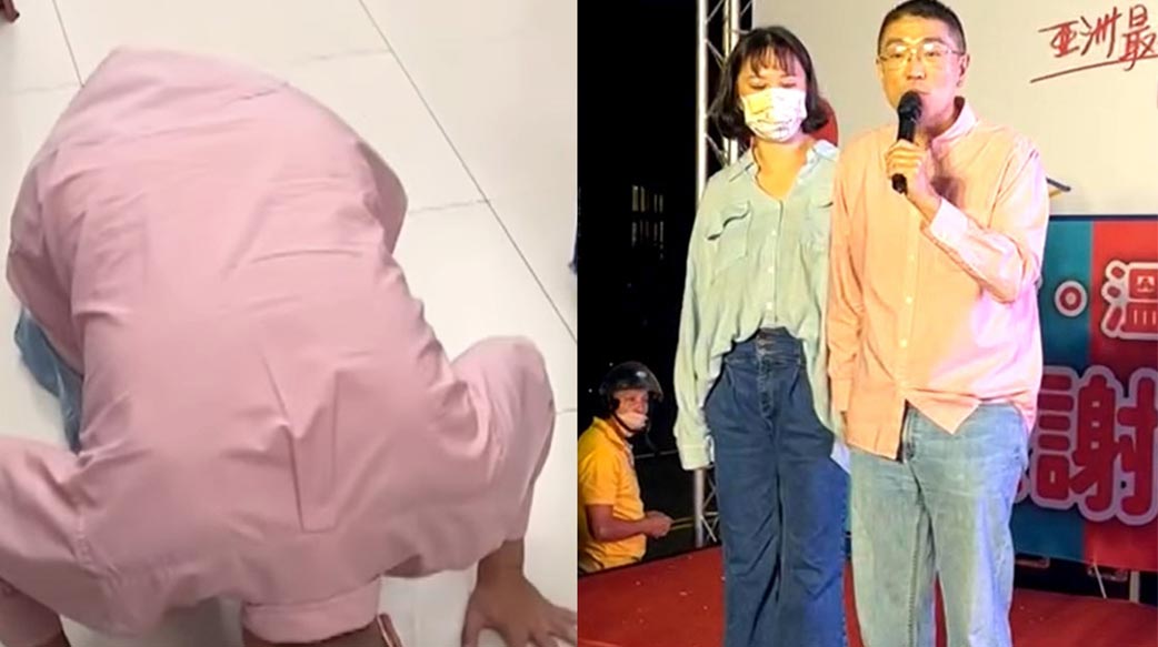 跪地謝神、三項感恩！謝國樑弟兄當選基隆市長：願謙卑成為主僕