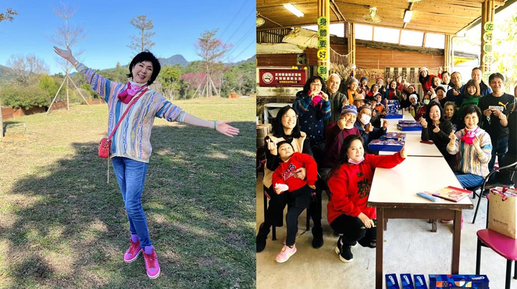 「我愛這片土地！」白嘉莉到訪基拉耳生態園區、溪口部落關懷長者