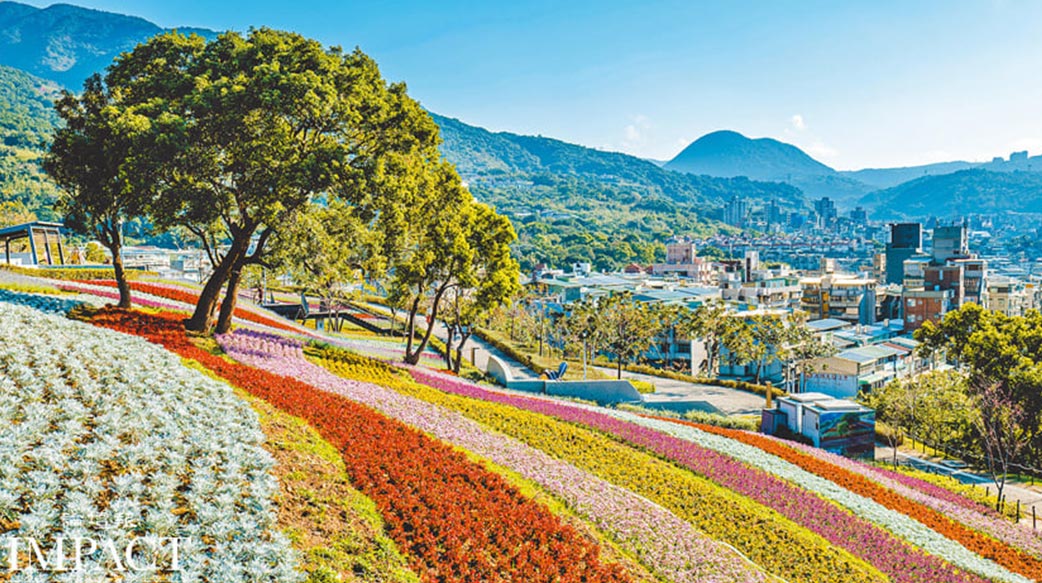 【三月賞花去】北投三層崎公園 看大自然拼布花海