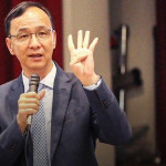 寄望國民黨主席為返回執政及兩岸低氣壓開創新氣象衝刺