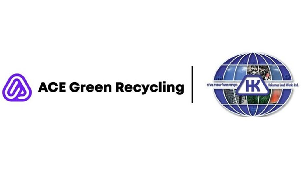 Hakurnas Lead Works Ltd同意在以色列設施部署ACE Green Recycling溫室氣體零排放的鉛回收技術