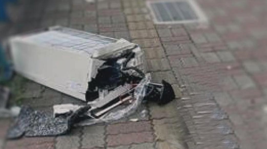 冷氣機安裝不慎掉下瞬間毀了女大生生命 令人萬分不捨