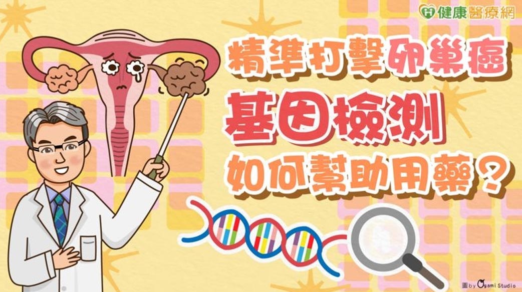 精準打擊卵巢癌　基因檢測如何幫助用藥？
