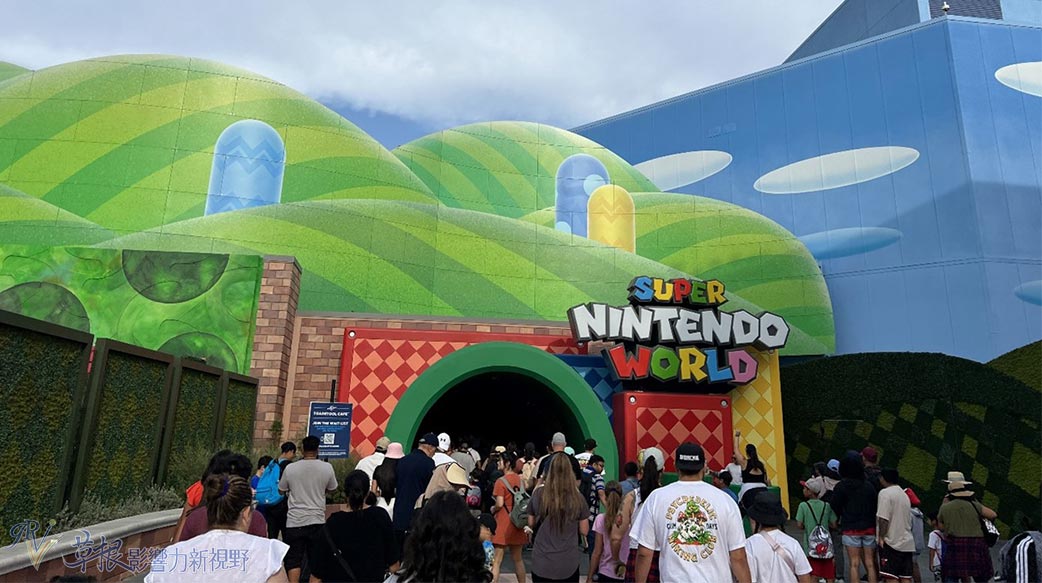 洛杉矶环球影城新开张的超级任天堂世界Super Nintendo World
