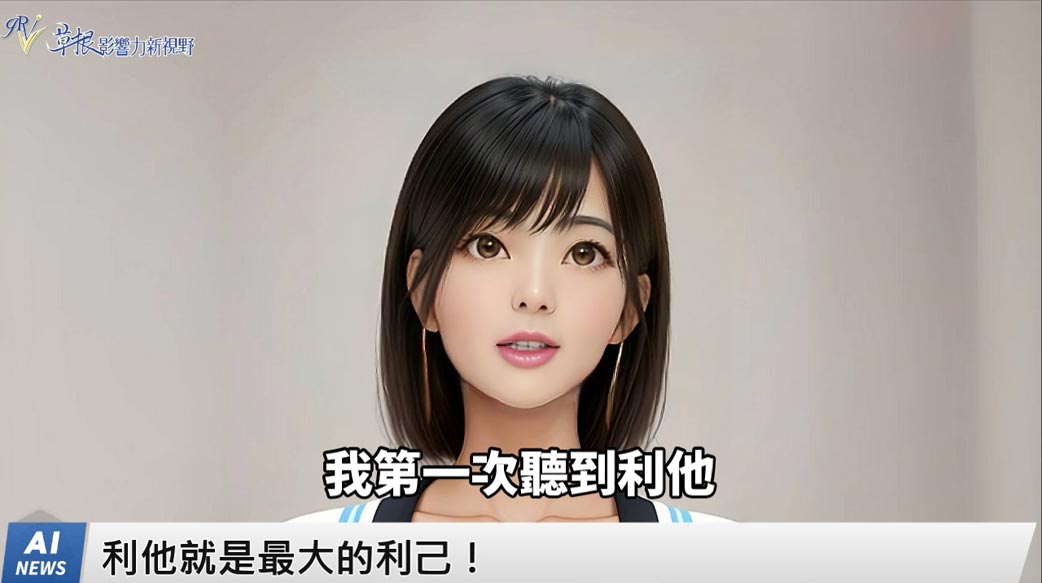 《AI播報》利他就是最大的利己！