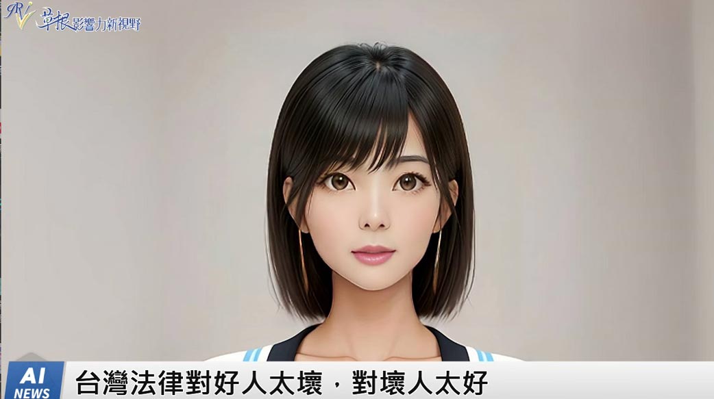 《AI播報》台灣法律對好人太壞，對壞人太好