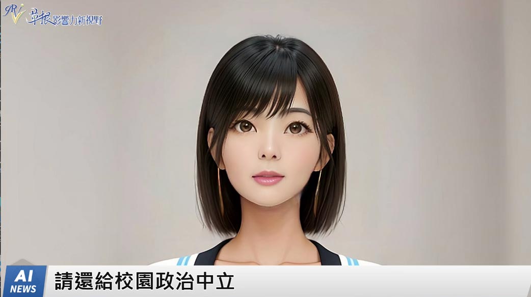 《AI播報》請還給校園政治中立