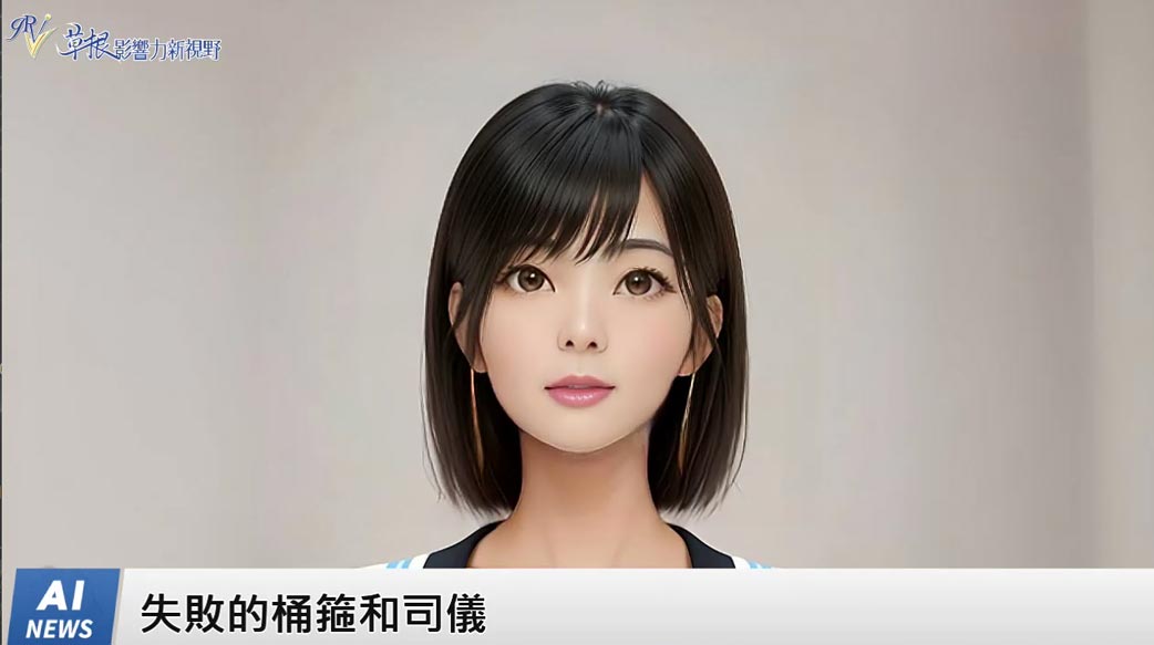 《AI播報》失敗的桶箍和司儀