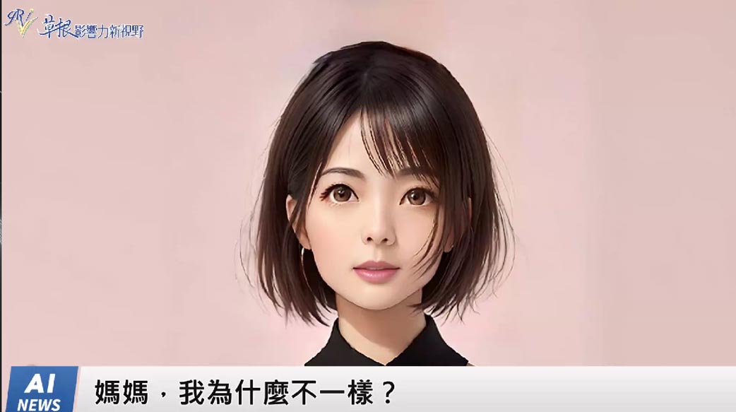 《AI播報》媽媽，我為什麼不一樣？