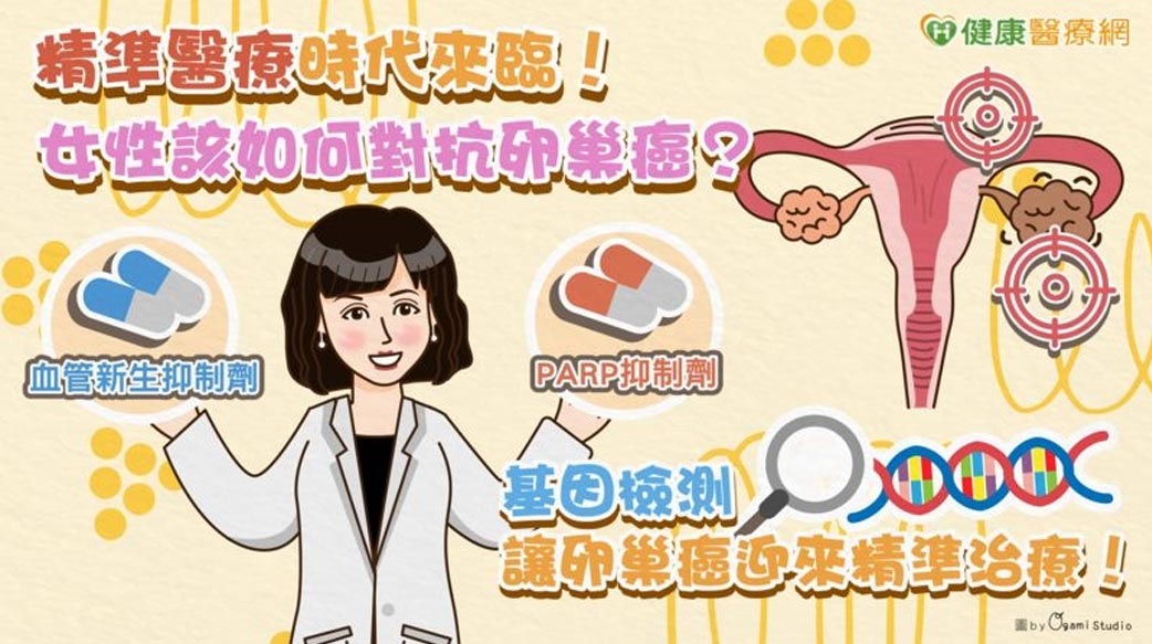 精準醫療時代來臨！女性該如何對抗卵巢癌？　基因檢測讓卵巢癌迎來精準治療！
