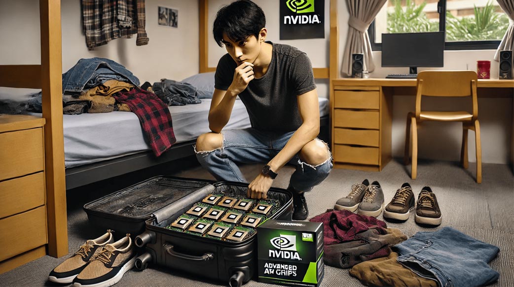 【行李箱打開有 6 塊 NVIDIA 晶片】中國留學生幫運 AI 晶片賺外快，地下市場有多狂？