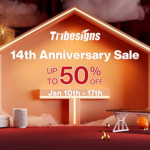Tribesigns開展獨家傢俱促銷活動，慶祝公司成立14週年