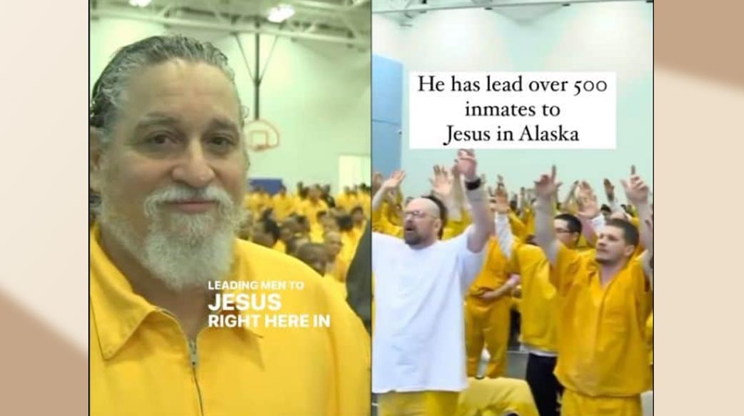 阿拉斯加入獄33年男子 共帶領500多名受刑人歸向基督