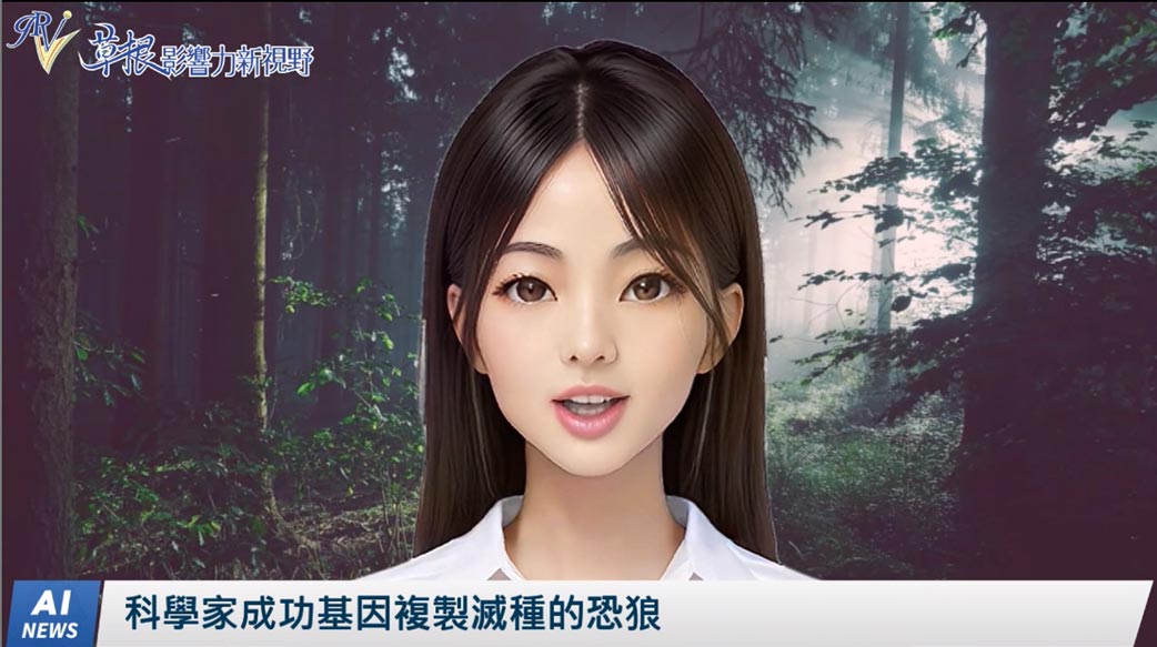 《AI播報》科學家成功基因複製滅種的恐狼