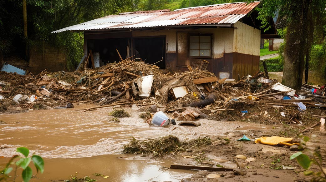 南亞飽受狂暴雨侵襲