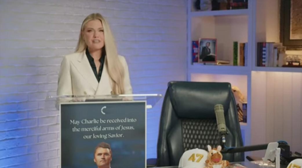 柯克遺孀首度發聲 哽咽承諾延續丈夫遺志 讓天堂人滿為患