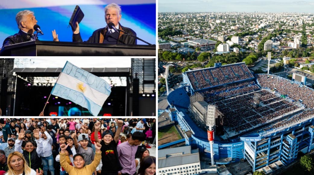 近7萬5千人湧入阿根廷BGEA佈道大會 逾9千人決志信主