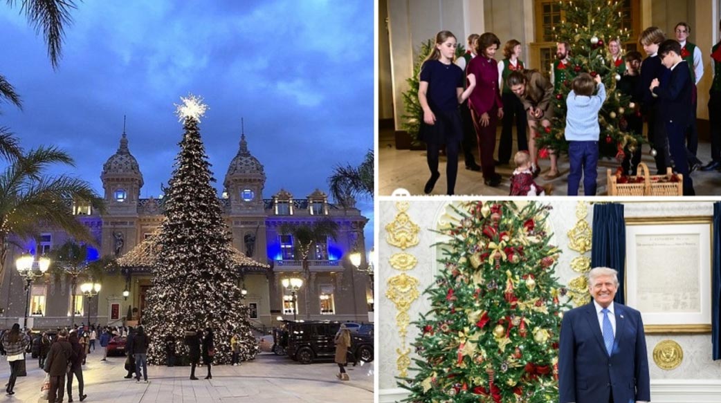 世界各國迎接聖誕節：歐洲王室、梵蒂岡與白宮陸續揭幕年度聖誕布置