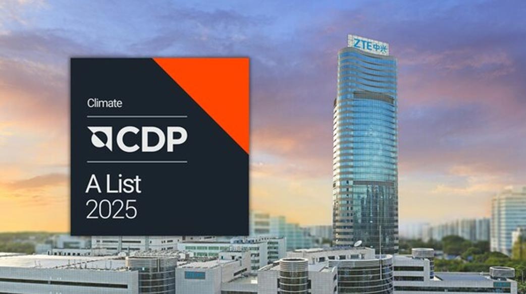 中興通訊成為中國內地近年來唯一連續三年獲CDP氣候變化A評分企業