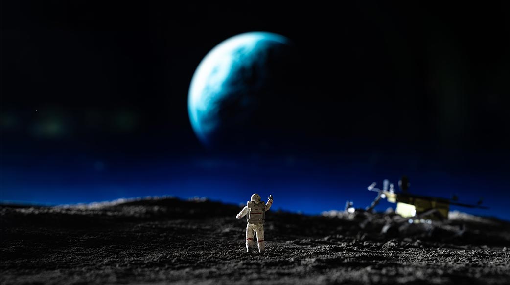 在月球上发短信不是梦