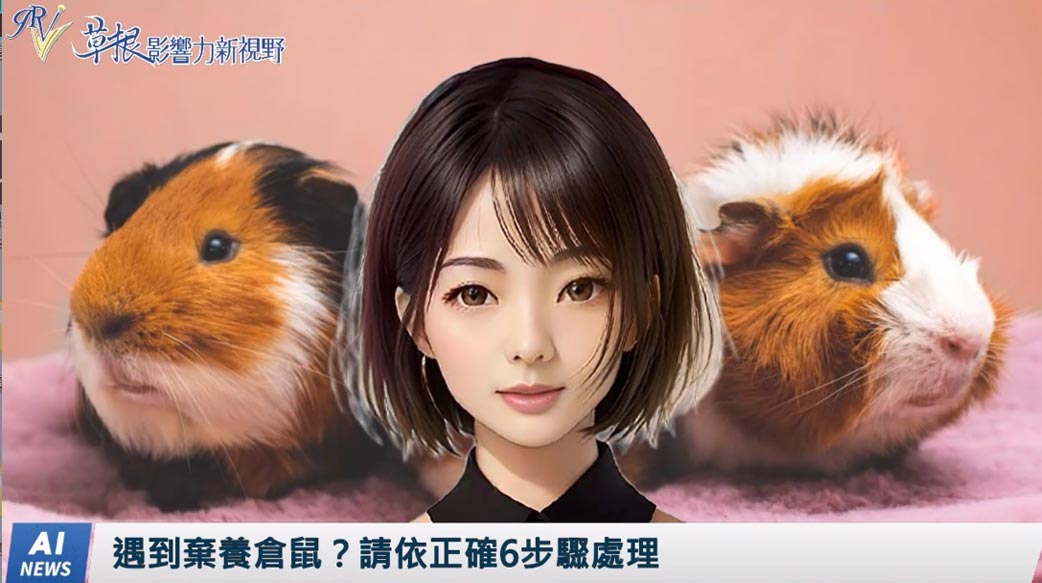 《AI播報》遇到棄養倉鼠？請依正確6步驟處理